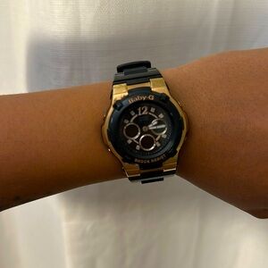 baby-G (G shock watch) Black and Bronze
